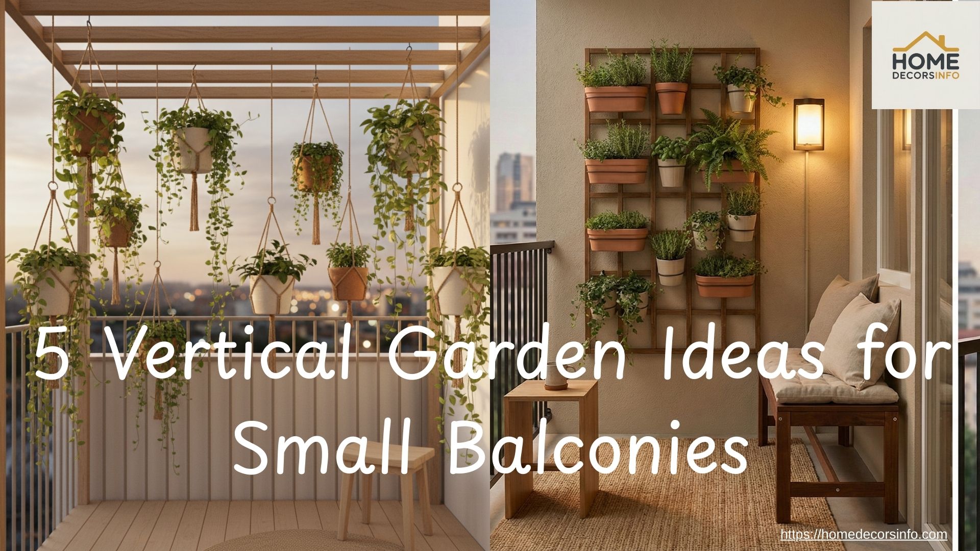 Vertical Garden Ideas for Small Balcony