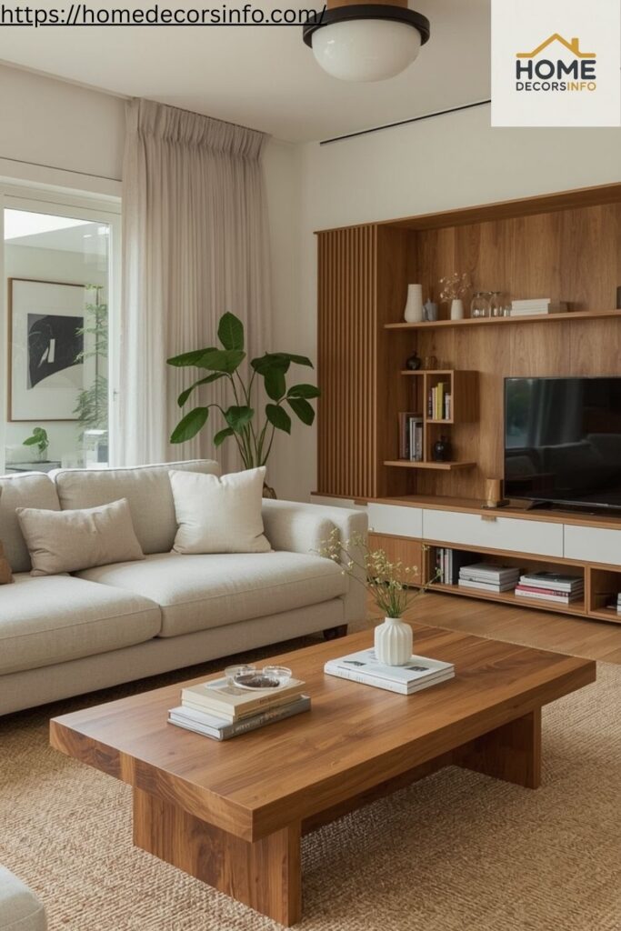 modern Japanese living room