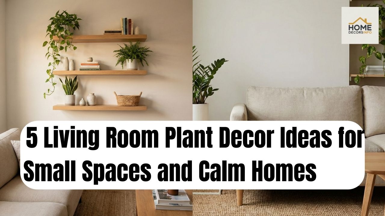 living room plant decor ideas