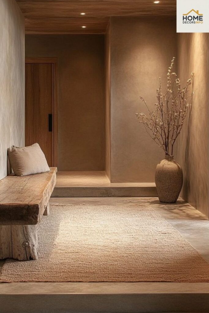 small entryway ideas Japanese style