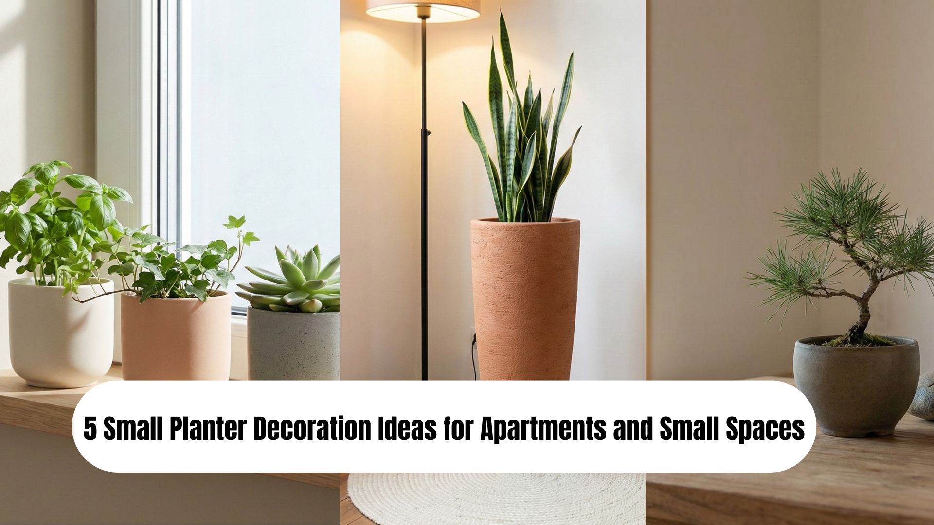 small planter decoration ideas