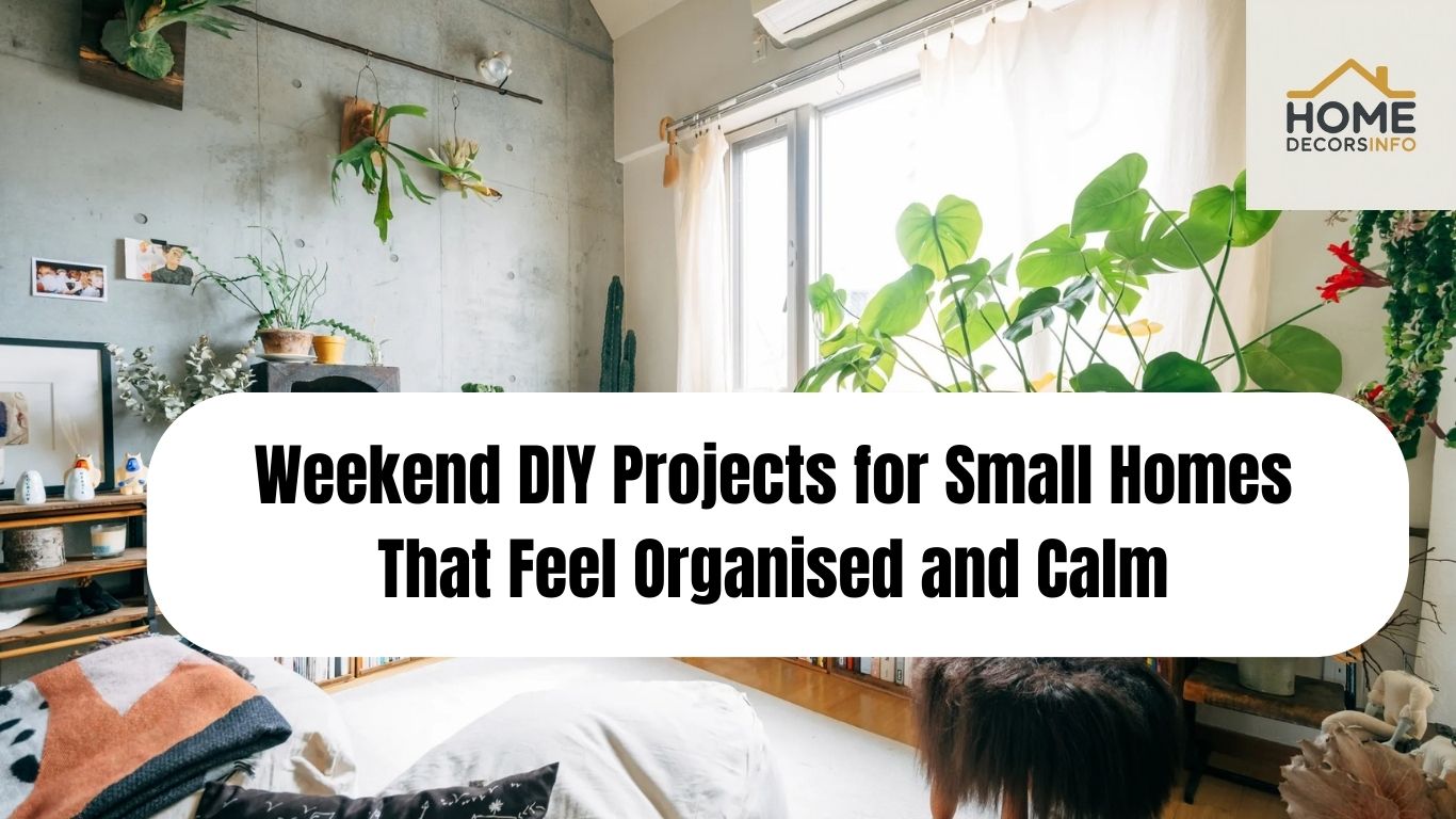 weekend diy projects for small homes