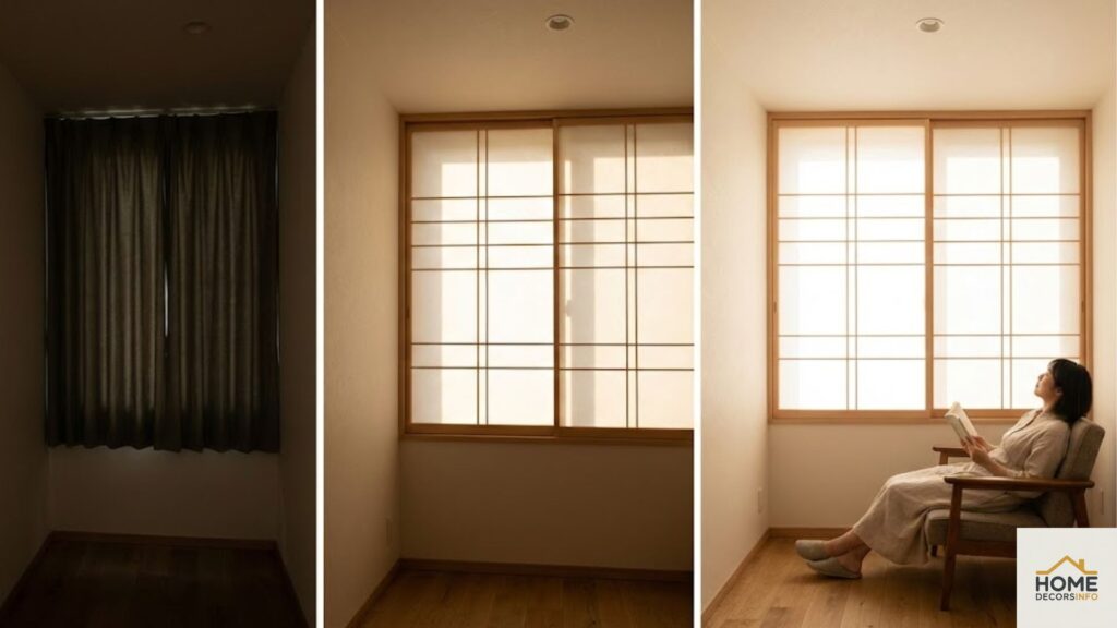 Letting more natural light into the room