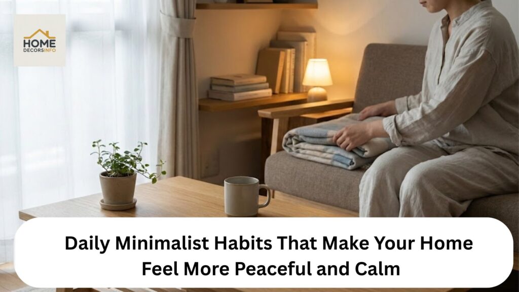 daily minimalist habits