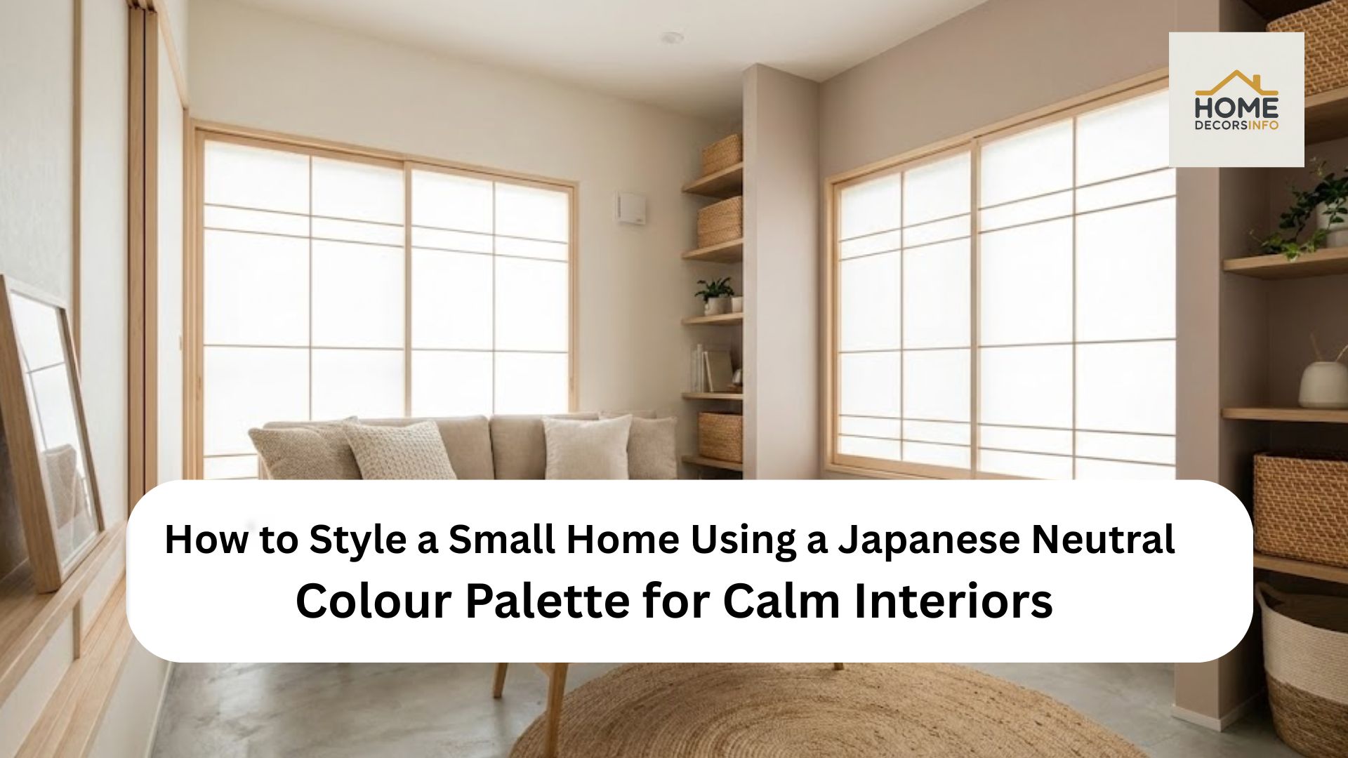Japanese neutral color palette